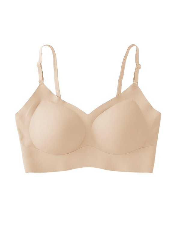Sports Jelly Bras for Women Integrated Fixed Cup Liquid Concealing Foundation Comfort Underwear Strapless Bra