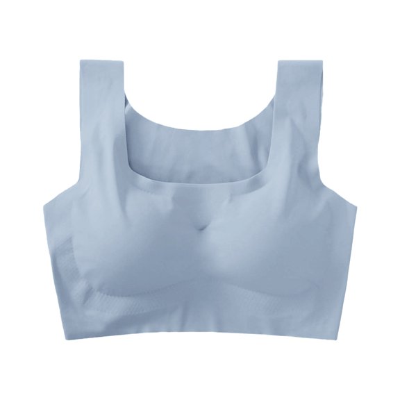 MVRLSH Sports Jelly Bras for Women Thin Padded Wireless Breathable Sleep Everyday Comfort lette Underwear Strapless Bra
