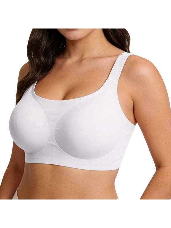Sports Jelly Bras for Women Wireless Full Coverage Support Comfort Everyday Plus Size lette Underwear Strapless Bra