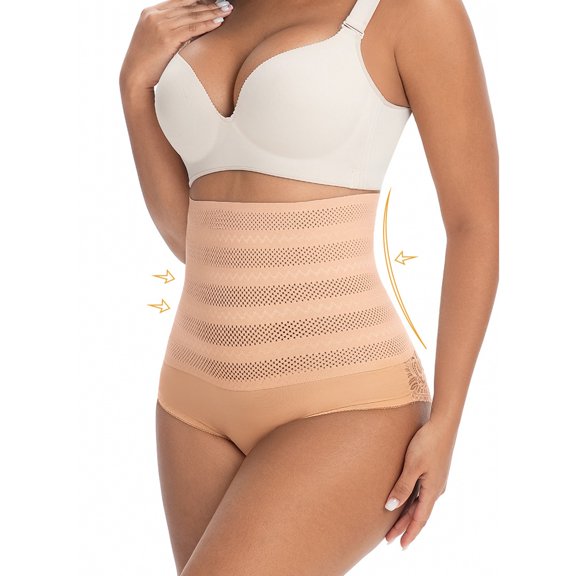 MVRLSH Womens Underwear Panties Short Sculptant Thermogénique Brûleur De Graisse Gainant 4 En 1 Gainant Ventre Plat Taille Haute Pour Femme Cool Breathable Panties with Full-Coverage