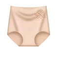 thumbnail image 1 of MVRLSH Womens Underwear Panties for Hip No Show Ladies Bikini Lightweight Lingerie Briefs Cool Breathable Panties with Full-Coverage, 1 of 3