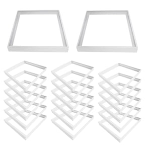 MW 20-Pack 2x2 Surface Mount Kit for LED Flat Panel Light-Aluminum Ceiling Frame for 24 x 24 x 3.13 inch, Good for Edge-Lit and Back Lit Panel