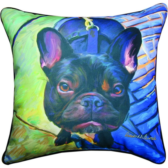 MW Gus Donato I French Bulldog Rmc18 Dye Pillow 18X18