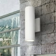 thumbnail image 1 of MW Lighting 12" Up & Down LED Cylinder Light Fixture, White Finish, 1 of 6