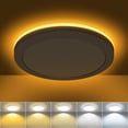 thumbnail image 1 of MW Lighting 7-inch 12W 5-Color-Temperature LED Recessed Ceiling Light, Energy-efficient And High-performance, Ideal For Hallways, Garages, Kitchens, And Stairwells, 1 of 13