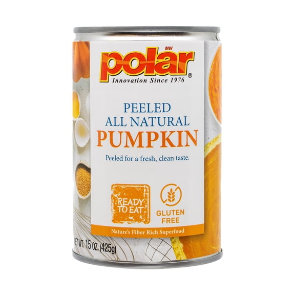 MW Polar All Natural Pumpkin, 15 Ounce (Pack of 12)