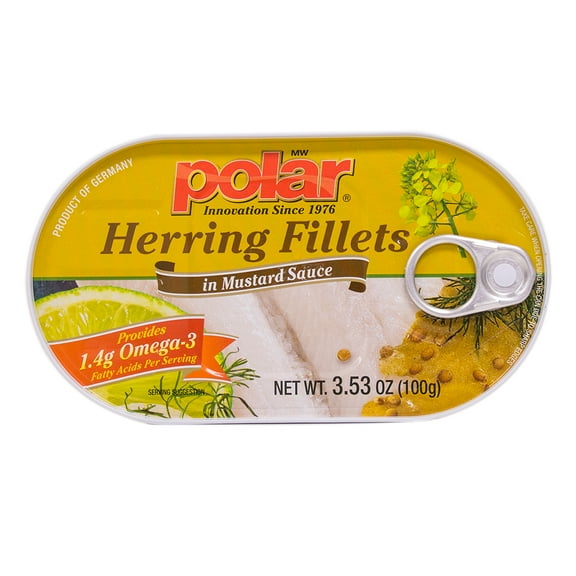 MW Polar Herring in Mustard Sauce 3.53 oz.