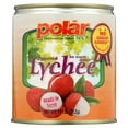 thumbnail image 1 of MW Polar Peeled Lychee No Sugar Added, 11 oz Can (Pack of 2), 1 of 6