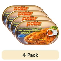 (4 pack) MW Polar Smoked Peppered Herring Fillets in Natural Juice, 7.05 oz