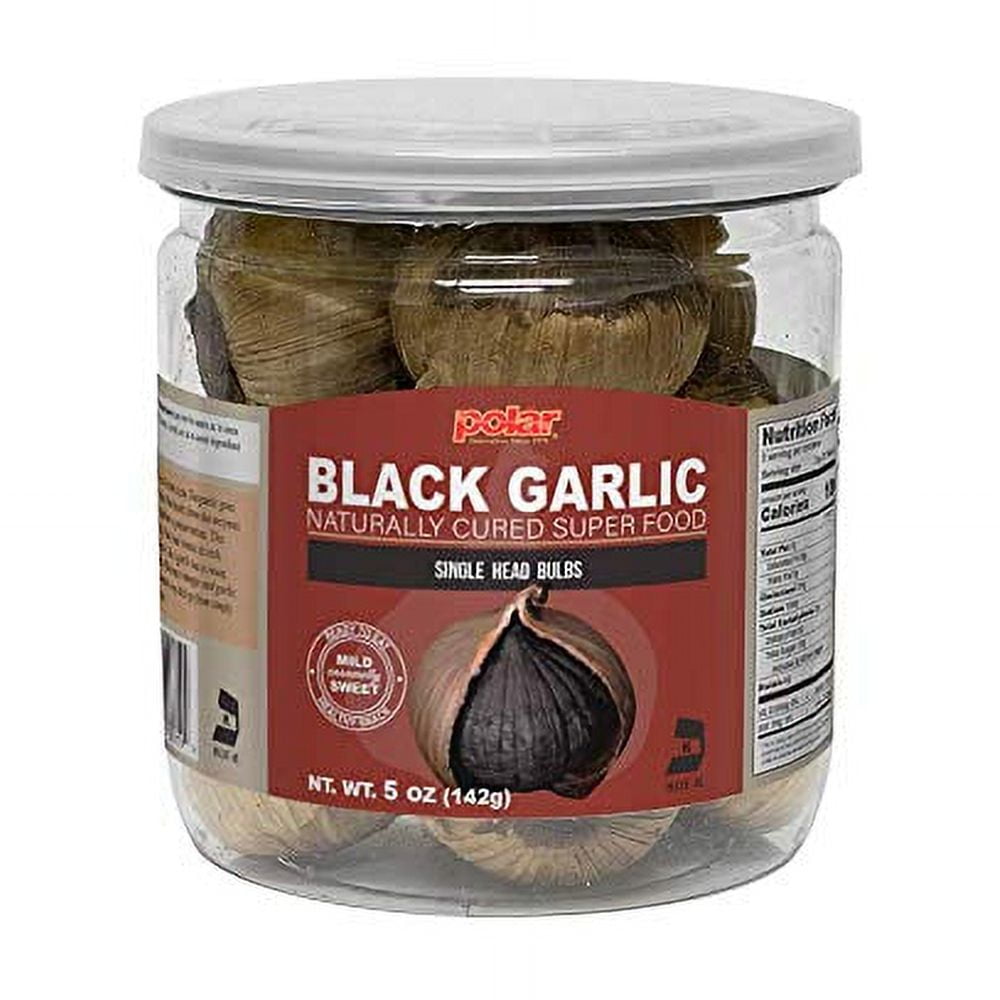 MW Polar Whole Black Garlic, Whole Bulbs, Easy Peel, All Natural