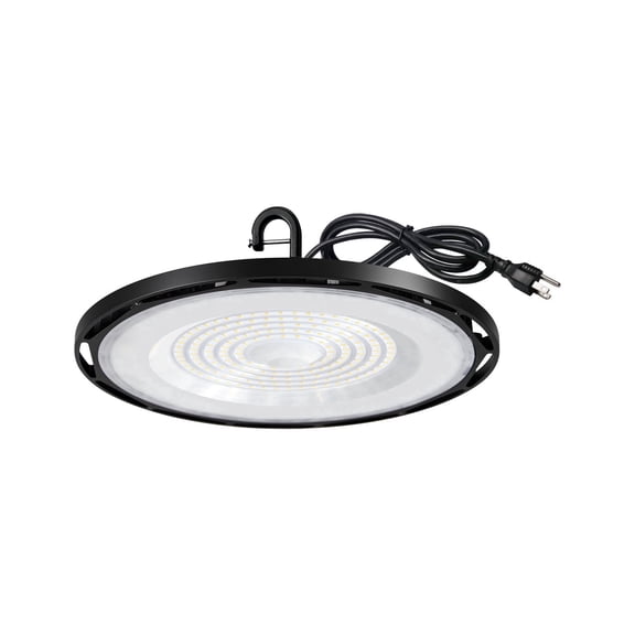 1PC UFO Led High Bay Light,150W,15000LM,IP65 Waterproof,Plug & Play LED Light Suitable for Shop, Gym, Bodega,and Garage Light