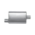 thumbnail image 1 of Gibson Exhaust BM0100 GIBBM0100 2.25IN INLET / 2.25IN OUTLET - OFFSET/CENTER - 4IN X 9IN SS MUFFLER, 1 of 3