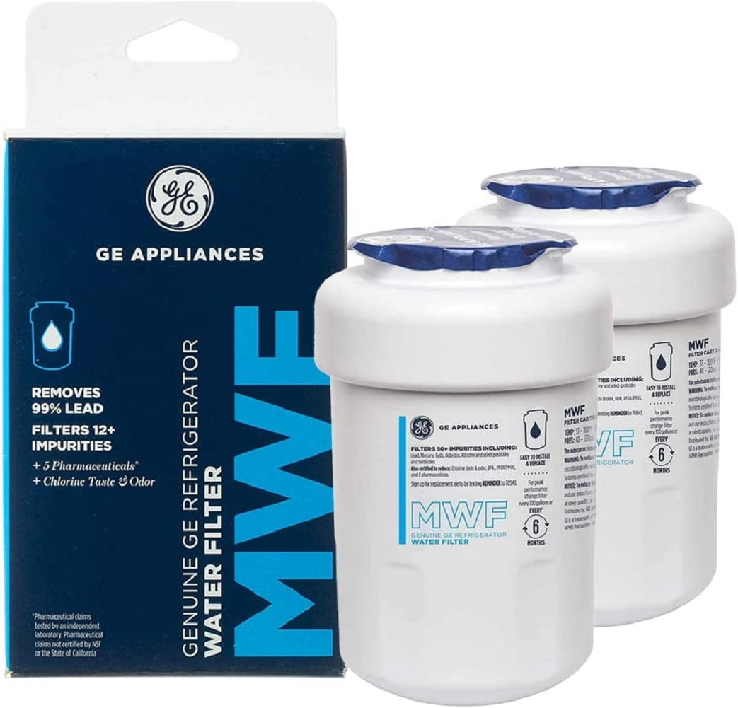 MWF Refrigerator Water Filter Replacement for Refrigerator, Compatible with SmartWater MWF