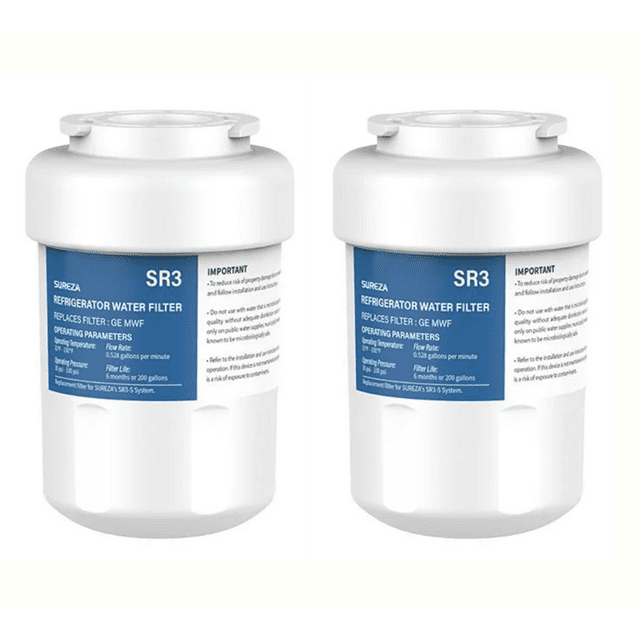 MWF Water Filters for GE® Refrigerators, Replacement for GE® MWF