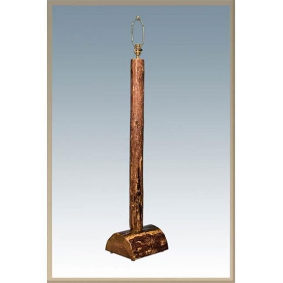 MWHCFL Homestead Lodgepole Pine Floor Lamp
