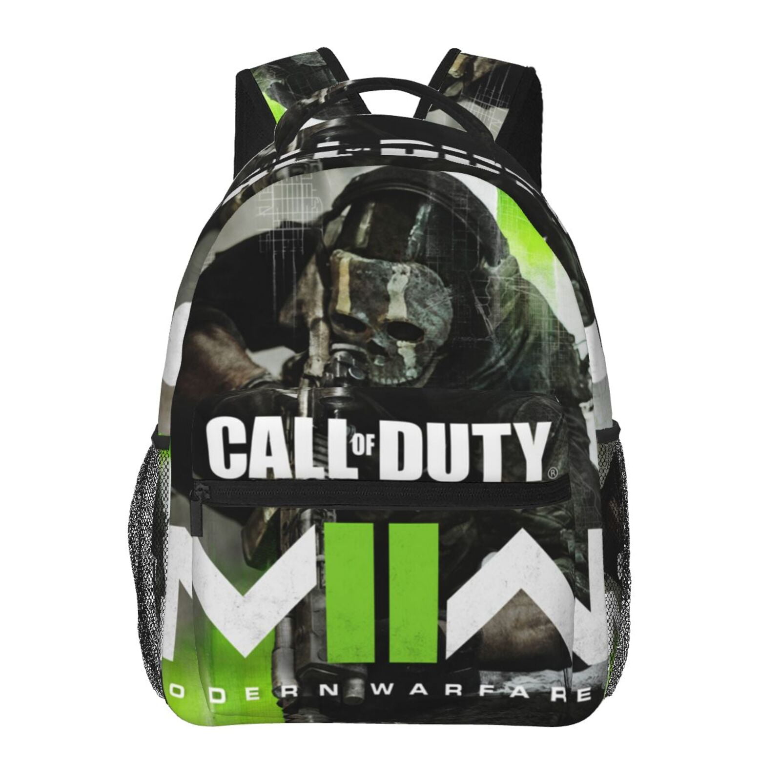 MWII Call Of Duty Adjustable Laptop Backpack School Student Book Bag