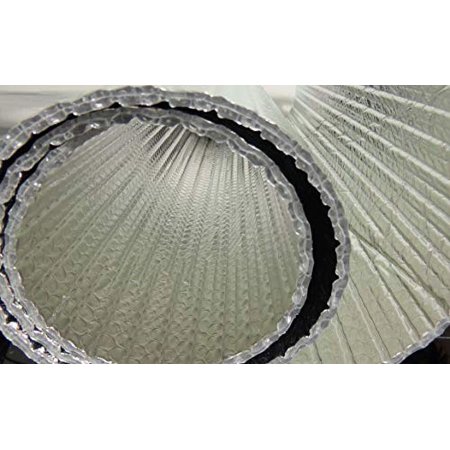 MWS 24" x 100' Double Bubble Reflective Foil Insulation Thermal Barrier R8