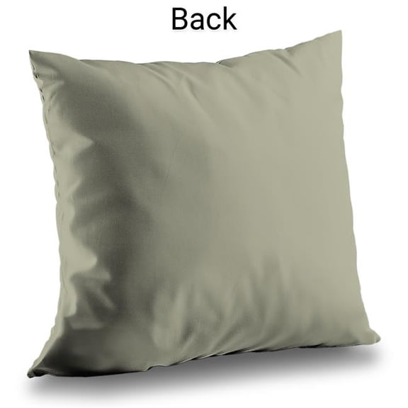 MWW C1PT1616BIF9OQ 16 x 16 in. Leaf Beige Polyester Twill Throw Pillow Insert for Home Decor