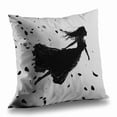 thumbnail image 1 of MWW C1PT1616KDMJ5Z 16 x 16 in. Floating Black & White Polyester Twill Throw Pillow Insert - Home Decor, 1 of 4