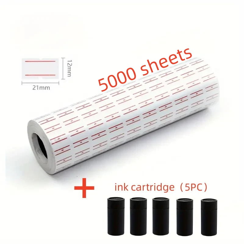 MX-5500 8 Position Handheld Price Label Gun with 1 Ink Coder Price ...