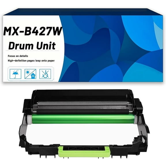 MX-B427W Drum Unit Compatible for Sharp MX-B427PW MX-B42DU Printer Drum Cartridge/Imaging Unit, High Yield 40,000 Pages