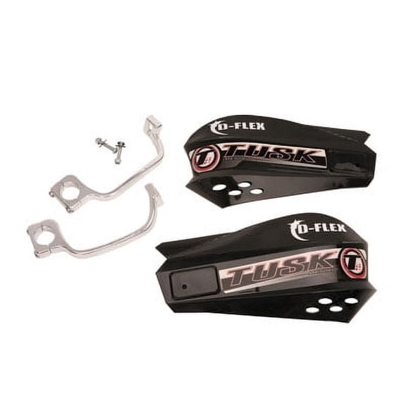 MX D-Flex ATV Handguards Black