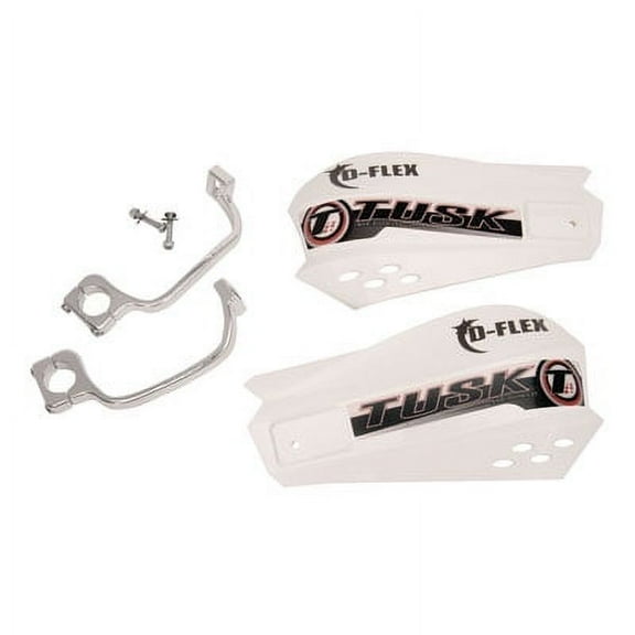 MX D-Flex MC Handguards White