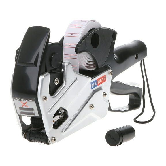 MX-H813 A-line 8 Digits Tag Labeler Labeller Label Paper For Retail St