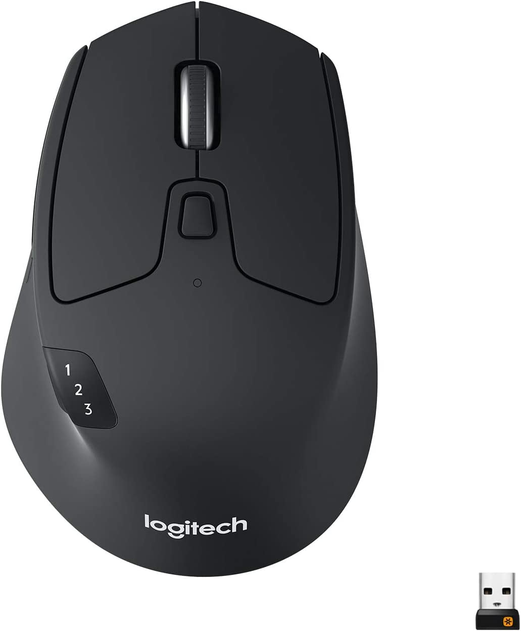 MX Master 2S Bluetooth Edition Wireless Mouse Multi-Surface Hyper-Fast Scrolling Ergonomic Rechargeable Connects Up to 3 Mac/PC Computers - Graphite