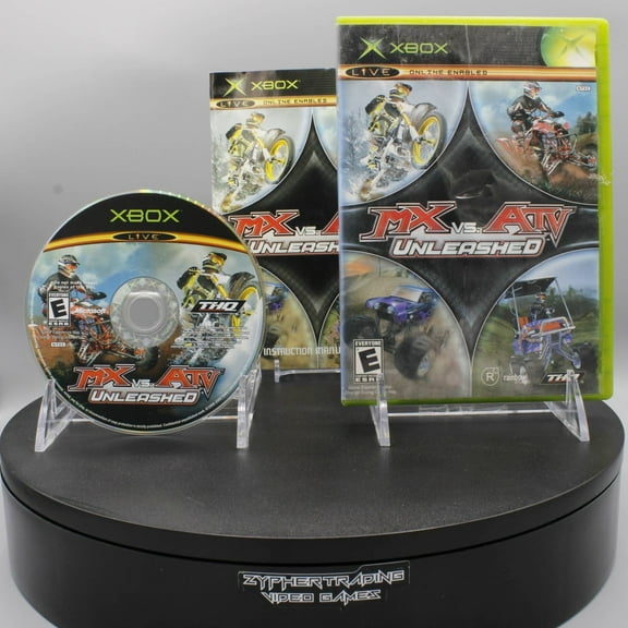 Restored MX VS. ATV: Unleashed Microsoft Xbox