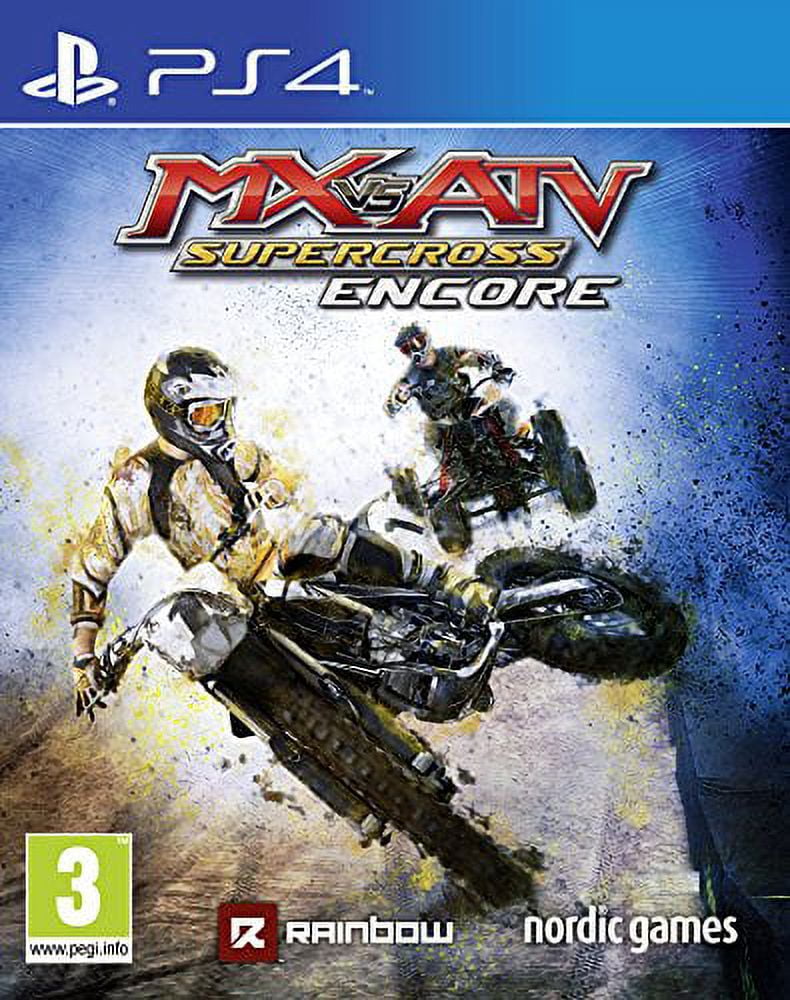 MX vs ATV Supercross Encore (Playstation 4 - PS4) 2 player split