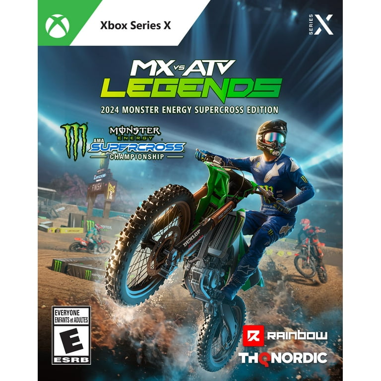 Free Shipping! THQ Nordic MX vs ATV Legends 2024 Monster Energy