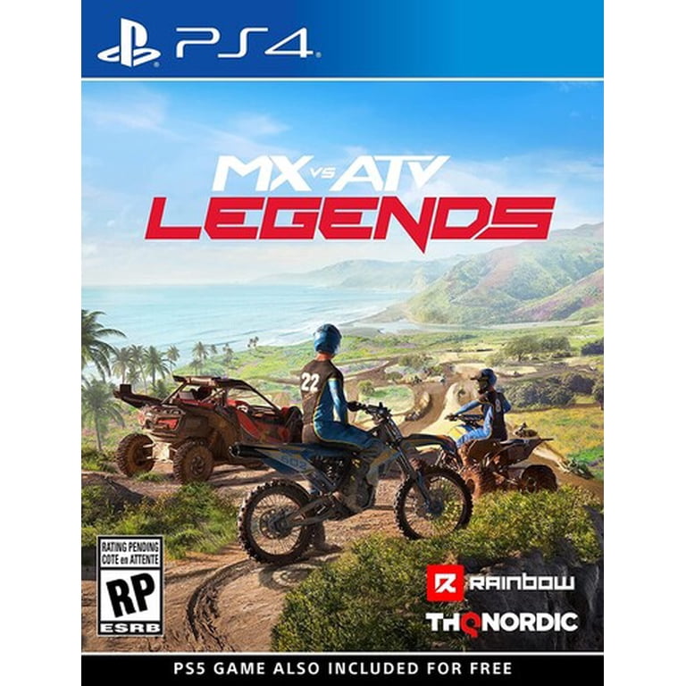 Free Shipping! THQ Nordic MX vs ATV Legends PlayStation 4 Offroad