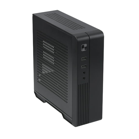 MX02 Mini PC Chassis Mini ITX Chassis HTPC PC Case Support 2.5in Solid Disk Enhances Heat Dissipation and Space Saving