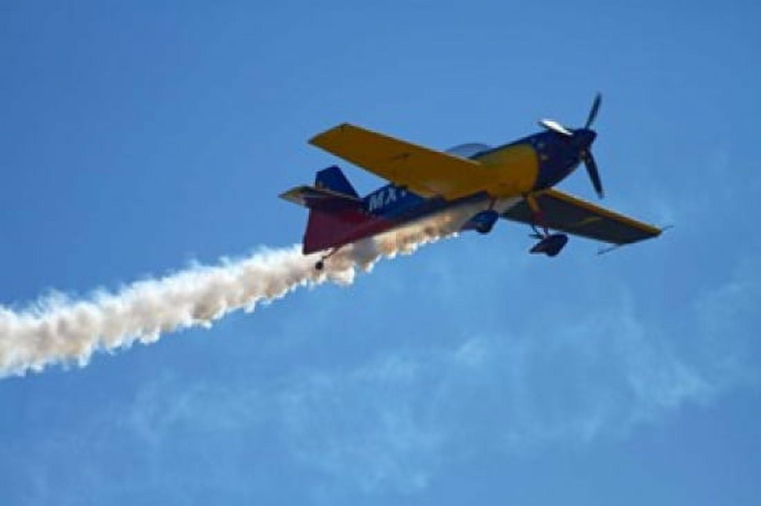 MX2 aerobatic aircraft airshow Canvas Art - David Wall DanitaDelimont (26 x 18)