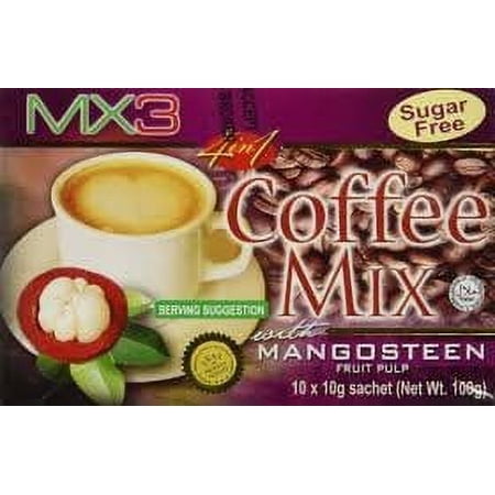 MX3 Mangosteen Coffee Mix (10 Sachets) PACK OF 2