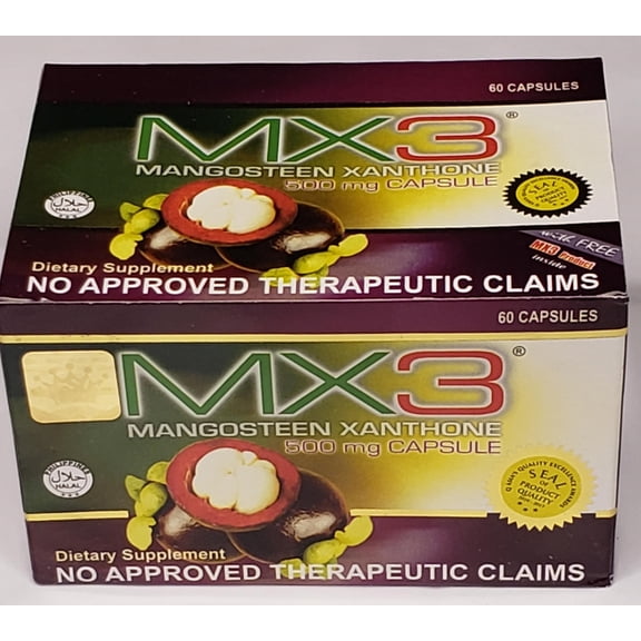 MX3 Mangosteen Xanthone 500 mg