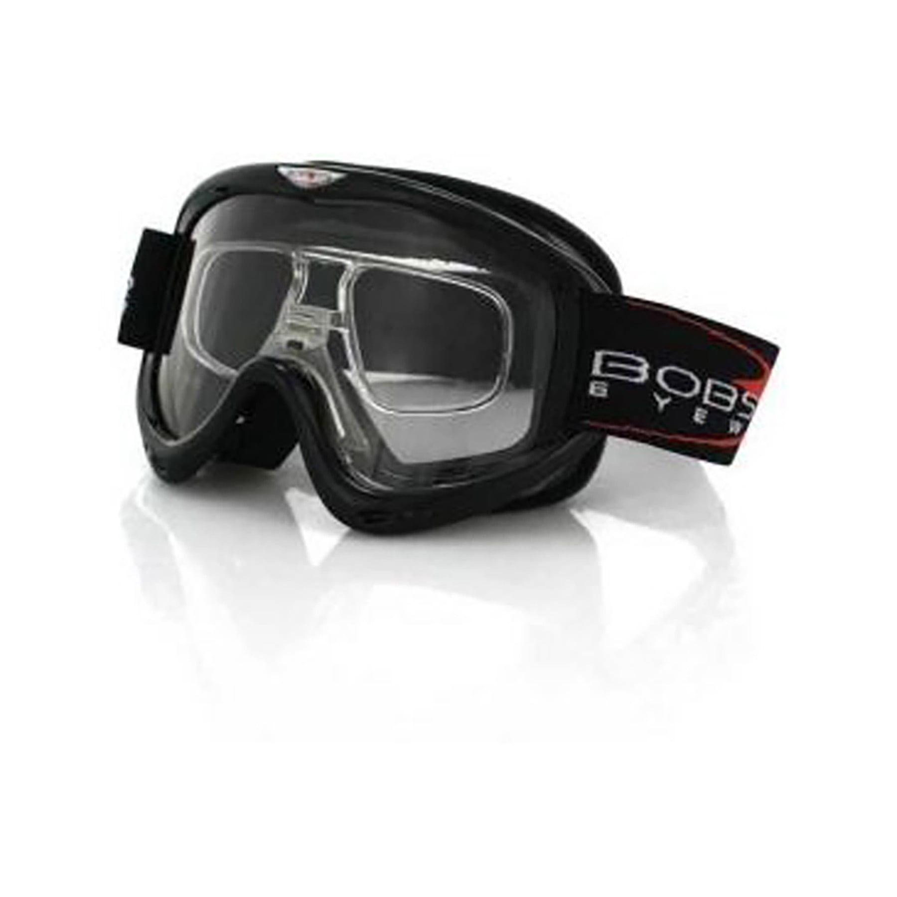 Bobster Mx3-100bk Mx3 Off-road Goggle W/ Rx Insert