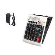 MX400 4-Channel Professional Mini Mixer MP3/Bluetooth Playback DSP Reverberation Mixer Console