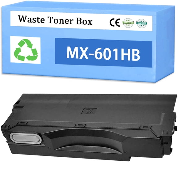 MX601HB MX-601HB Waste Toner Box Compatible for Sharp MX-2630N 2651 3050N 3051 3070N 3071 3570N 3571 4050N 4070N 5050N 5051 5070N 5071 6050N 6051 6070N Printer,1-pack