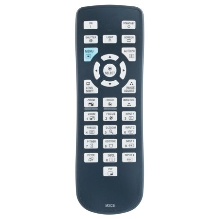 MXCB Replace Remote for Sanyo Projector PLC-XM150 PLC-XP100 PLC-XM1500C PLC-XF47
