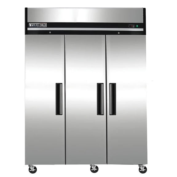 MXCF-72FDHC Reach-In Freezer, Triple Door, Top Mount