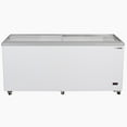 thumbnail image 1 of Maxx Cold Sliding Glass Top Mobile Ice Cream Display Freezer, 71"W, 16 cu. ft. (453L) Storage Capacity, Equipped with 5 Baskets, in White (MXF71F), 1 of 8