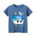 thumbnail image 1 of MXIEZI 1-9 Years Toddler Summer Clothes Girls Short Sleeve T-Shirt Cartoon Print Pullover Tops Baby Kids Boys Cotton Tee Shirt, 1 of 9