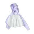 thumbnail image 1 of MXIEZI 2-12 Years Boys Girls Hooded Sun Protection Jacket for UPF 50+ Rash Protection Guard Ice Silk Sunsuits Kids Summer Long Sleeve Toddler Sun Shirt, 1 of 8