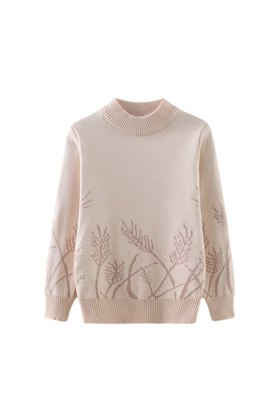 2-13 Years Boys Girls Crewneck Sweaters for Kids Baby Fall Winter Warm Jumper Toddler Cotton Knit Tops