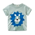 thumbnail image 1 of MXIEZI 2-7 Years old Boys Short-Sleeved Cotton Tees for Kids Cartoons Printed T-Shirt Toddler Boys Casual Summer Shirts Tops, 1 of 9