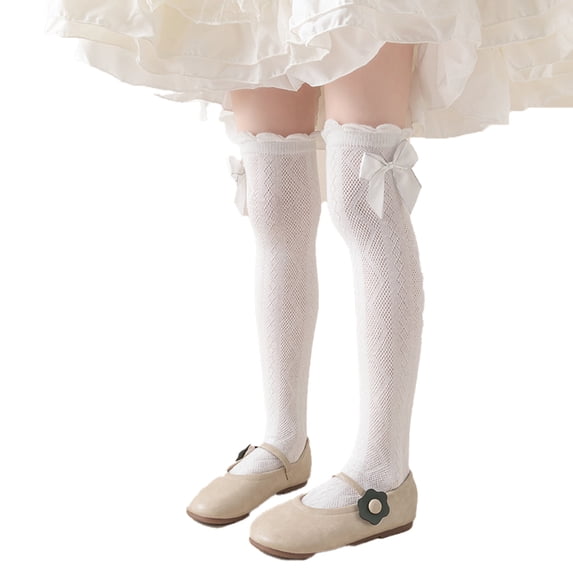 MXIEZI 3-20T Kids Girls Knee High Socks Crazy Funny Gift Novelty Soft Cute Animal Dress Long Socks
