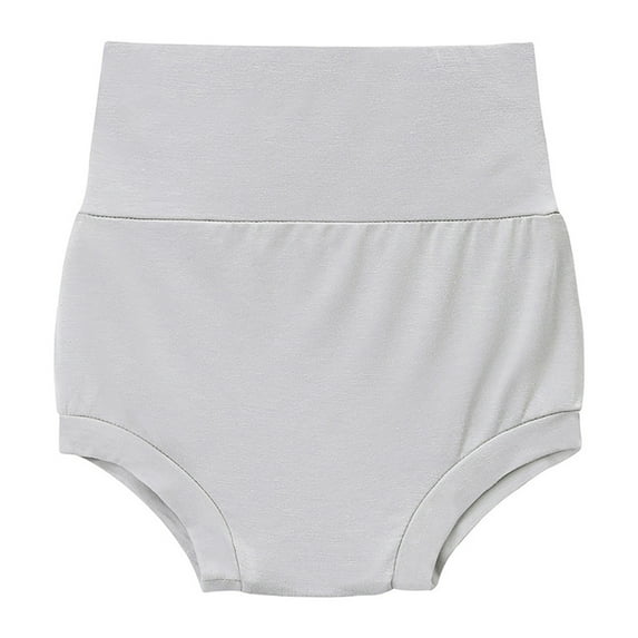 MXIEZI 3 Months-3 Years Girls Boys Summer Bloomer Shorts Casual Solid Color Triangle Shorts Infant Baby Boys High Waist Harem Shorts