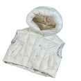 thumbnail image 1 of MXIEZI Baby Kids Fall Winter Waterproof Unisex down Sleeveless Jacket for Boys Girls Puffer Hooded Vest Winter Warm Waistcoat for Teen 3-14T, 1 of 9